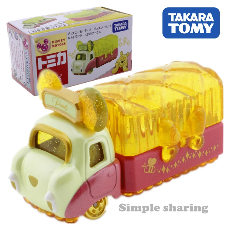 Tomica disney моторы ювелирные изделия аксессуары способ Lulu багажник Микки и Минни Маус Мышь автомобильные двигатели автомобиля Diecast металлические модельные игрушки серии - Цвет: 134336