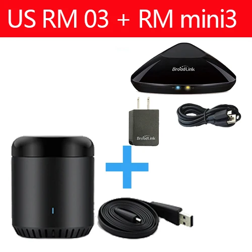 US RM RM mini 3 Новая версия Broadlink RM Pro RM Mini3 умный дом универсальный интеллектуальный пульт дистанционного управления для Ios Android для штор - Цвет: US RM RM mini 3