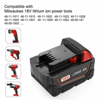 original 18v 20ah replacement lithium ion battery for milwaukee m18 power tool batteries 48 11 1815 48 11 1850 48 11 1860 z50