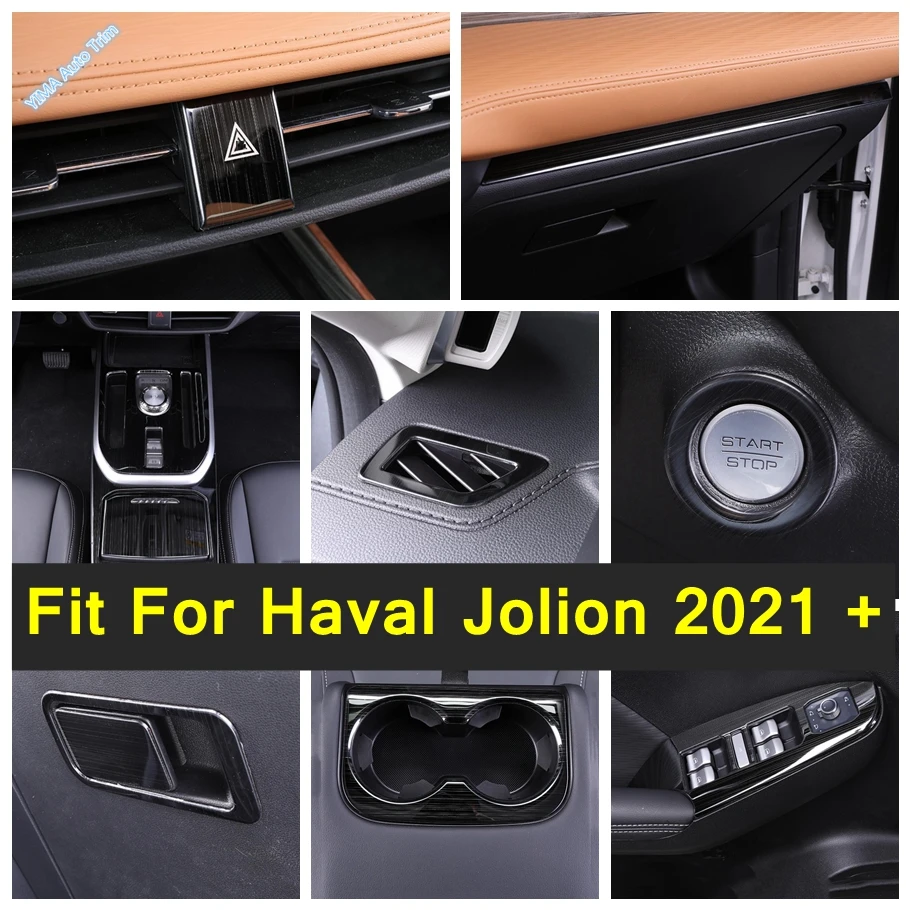 

Gear Shift Panel Gloves Box Handle Buckle Cover Trim Central Control Instrument Decor Strip For Haval Jolion 2021 2022 Accessory