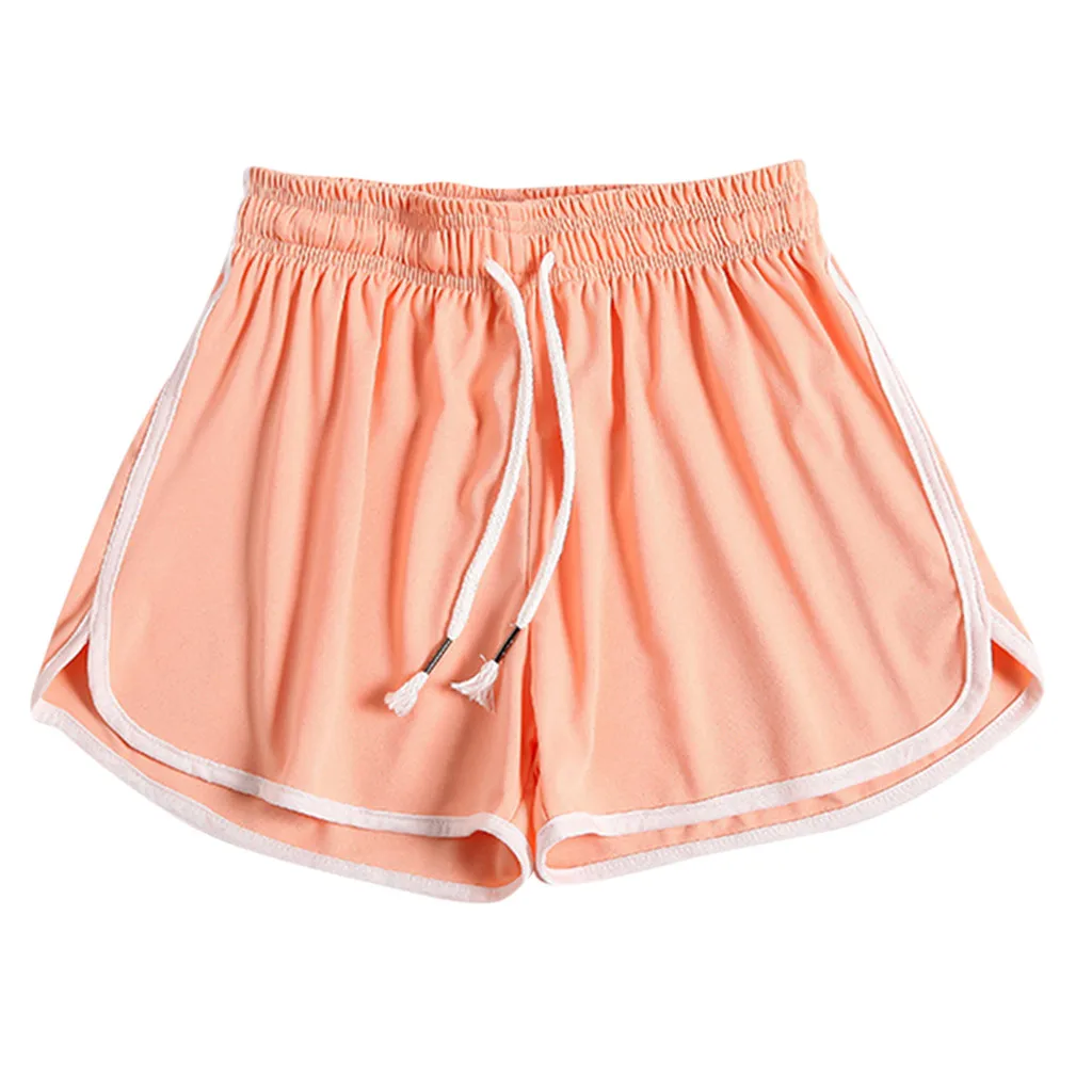 

Women Drawstring Athletic Shorts Running Workout Fitness Sports Home Casual Shorts Shorts De Sport