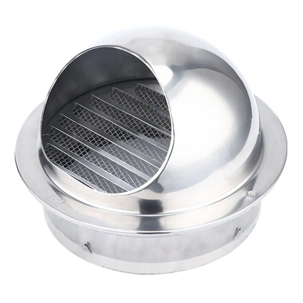 

1pc Practical Air Vent Range Hood Exhaust Cover Ventilation Grill (Silver)