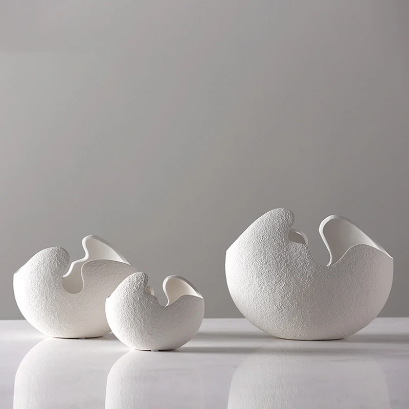 Nordic Shell Тип Керамика ваза для цветов украшение дома контракт и растений