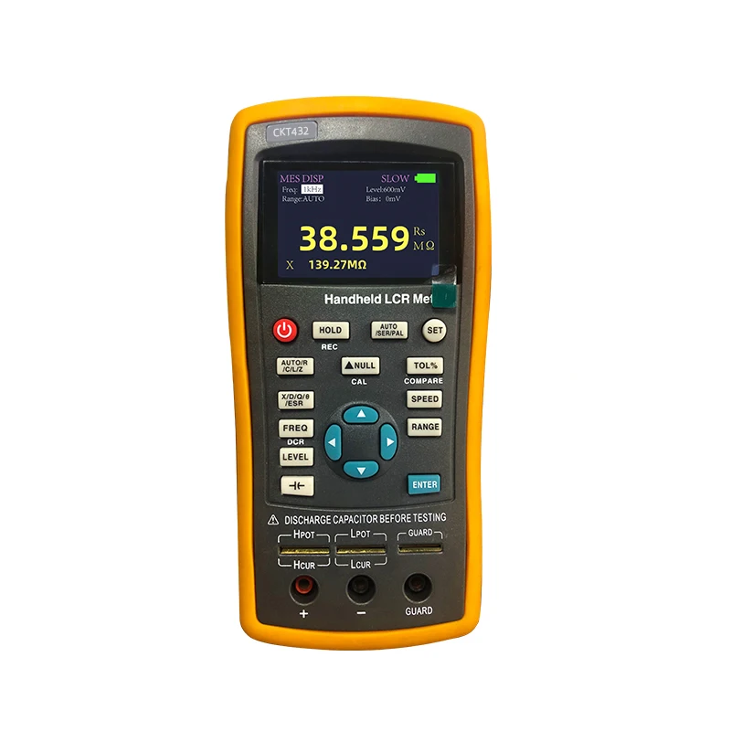 

CKT431/CKT432/CKT433 Portable LCR Tester RLC Bridge Meter