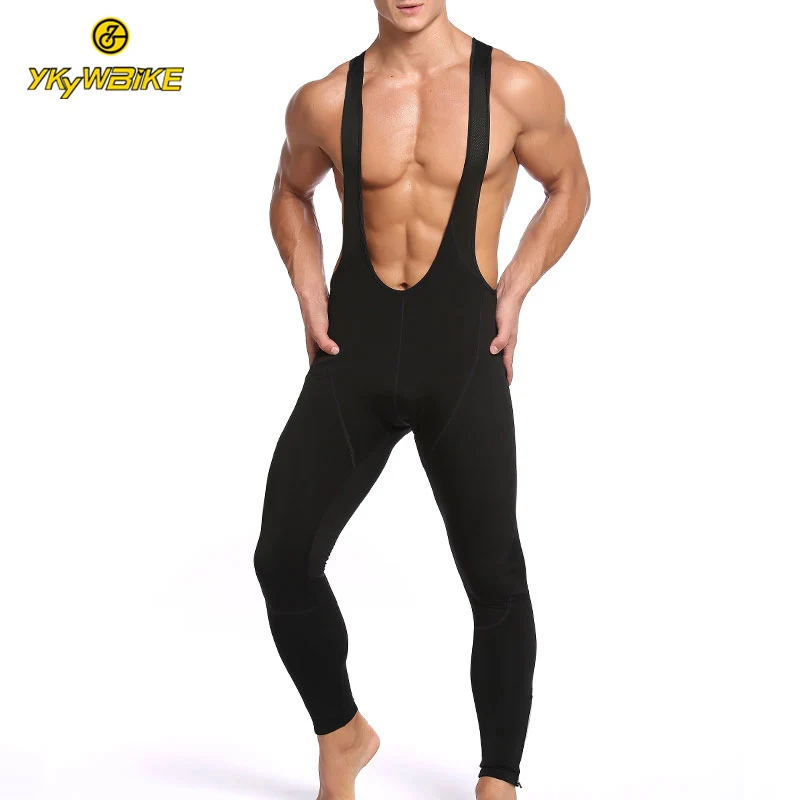 

YKYWBIKE Cycling Bib Pants 3D Breather Padded Spring Autumn Cycling Tights MTB Bike Bib Pants Bicycle Pants Cycling Trousers