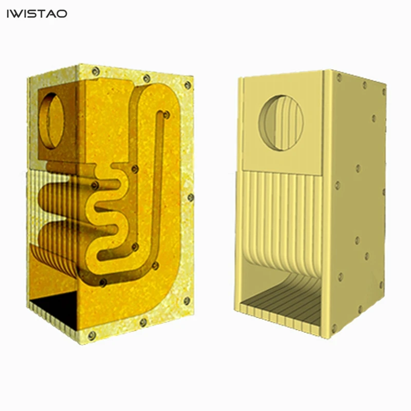 IWISTAO HIFI 3 ~ 4 дюйма полный диапазон динамиков пустые наборы шкафов 1 пара MDF