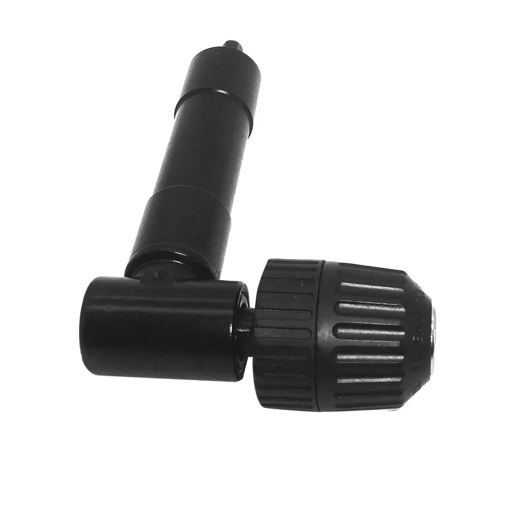 

2 Type 90 Degree Keyless Plastic Chuck Electric Drill Tool Right Angle Torque 25N m 8mm Shaft Three Claw Adapter Cordless Drills