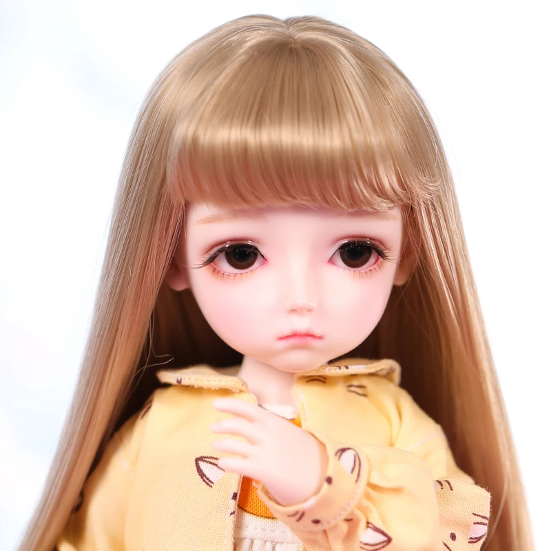 Новинка куклы BJD SD 1/6 с желтой юбкой в виде картофеля шарнирные стиле леди