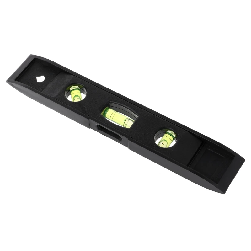 

Hot 230mm Spirit Level Ruler High precision 45 Degree Vertical Horizontal ABS Shell 3 Bubble Level Measuring instrument Tool