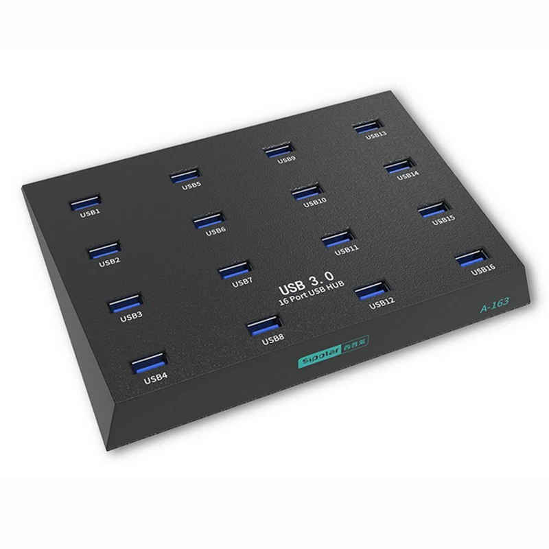 Промышленный USB3.0 16 порт может работать в то же время для быстрого копирования и тестирования U Disk test ing Tools