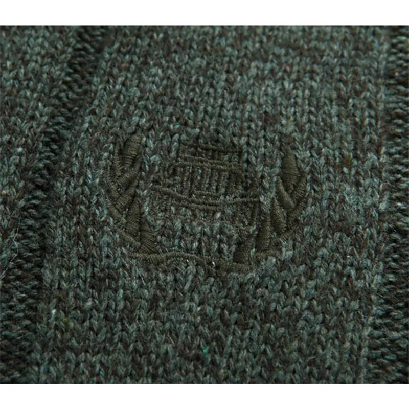 2019 мужской свитер осень зима шерстяной толстый кардиган 2018 Модная брендовая