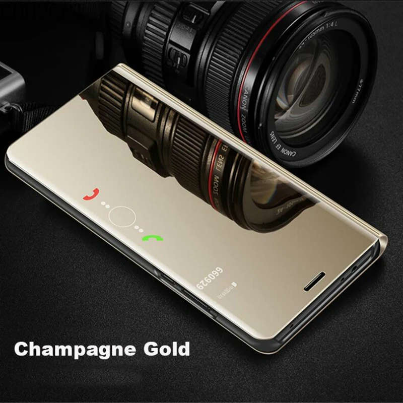 Умный зеркальный флип чехол для телефона Huawei Mate 8 9 10 20 30 Pro Lite P8 P9 P10 P20 P30Lite Plus Sleep wake