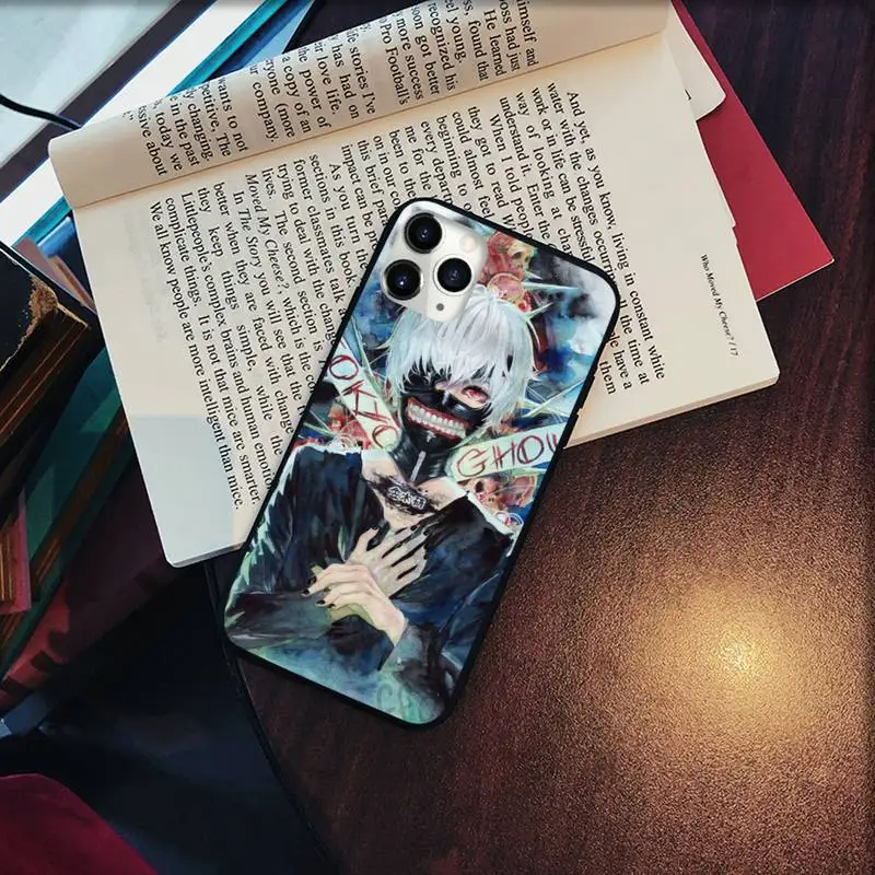 

apanese anime Tokyo Ghoul Phone Cases for iPhone 11 12 pro XS MAX 8 7 6 6S Plus X 5S SE 2020 XR Soft silicone