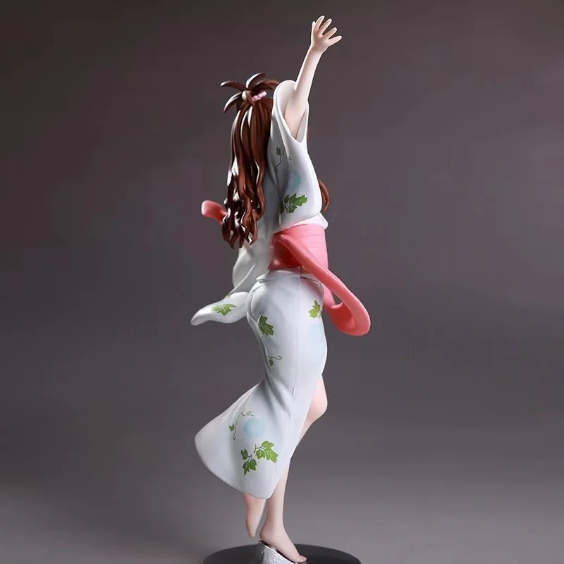 22 см милые нарисованные в масштабе Аниме фигурки Mikan Yuki халат Женское Сексуальное