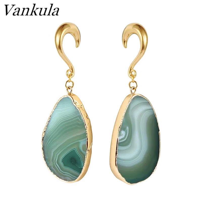 Новое поступление заглушки для ушей Vankula Висячие ушные крючки из нержавеющей