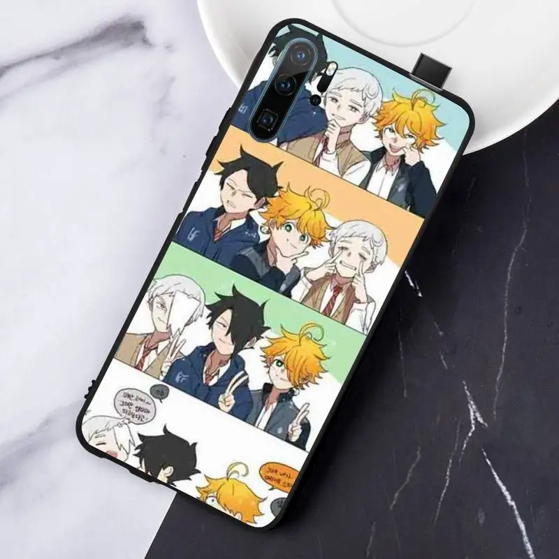 

Anime The Promise NeverLand Phone Case For Huawei honor Mate P 10 20 30 40 i 9 8 pro x Lite smart 2019 nova 5t