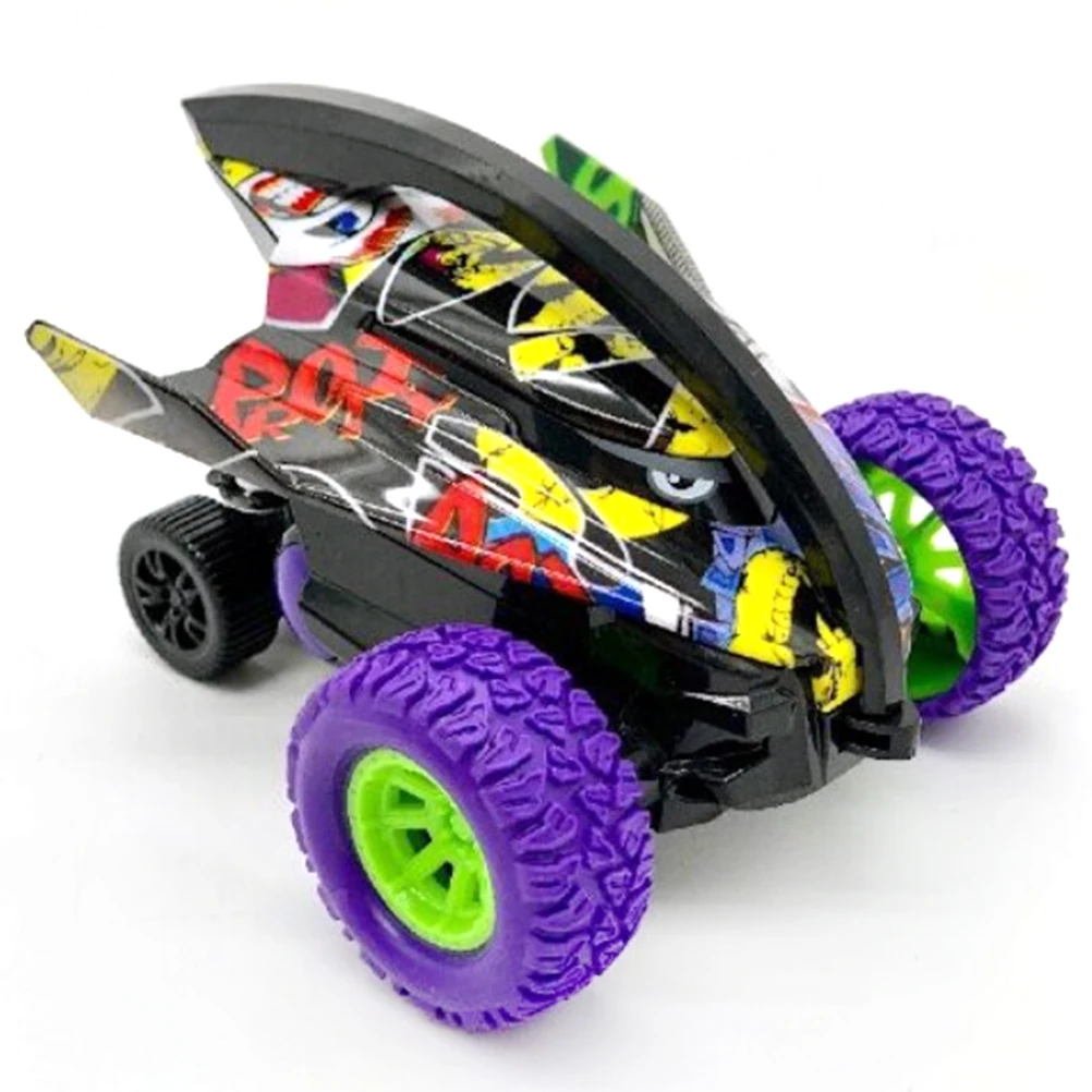 Детские игрушки с оттягивающимся задним ходом 360 ° трюк вращение монстры