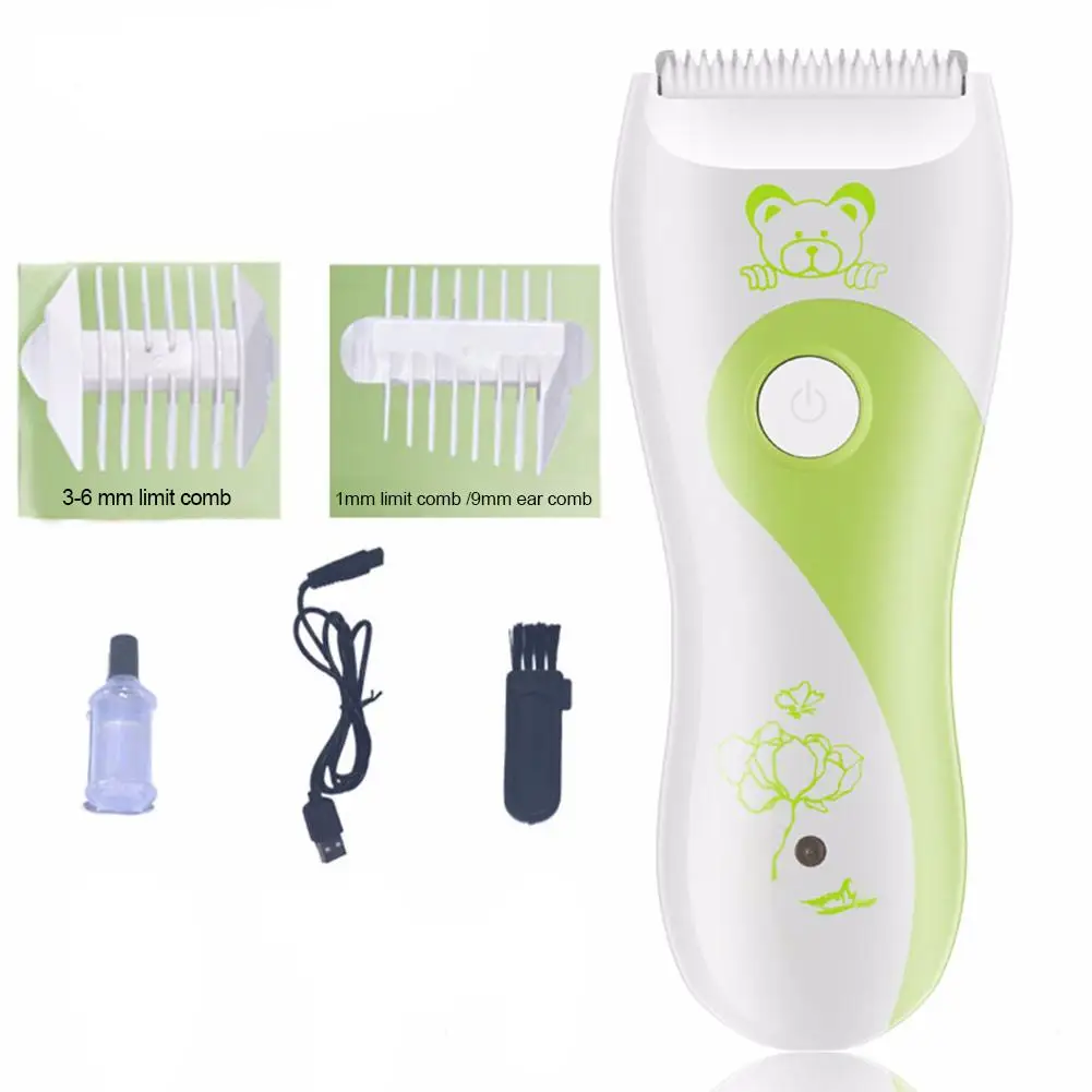 

Baby Electric Hair Clipper Set USB Rechargeable Cordless Hair Trimmer For Kids Infants Toddlers Hair Used For Daily Care