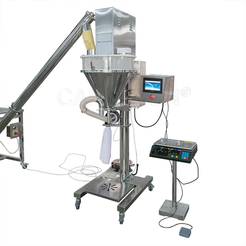 Новый товар! Полуавтоматическая шнековая машина для наполнения порошка раньше