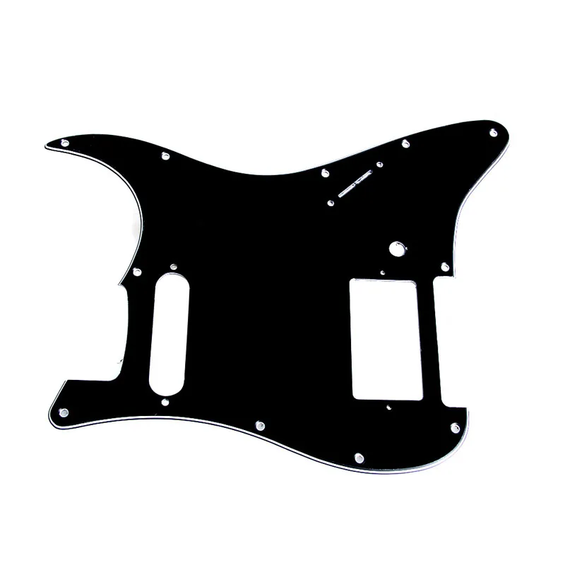 

Guitar Pickguard 3 Ply Black For Fender HS Single Strat Humbucker Guitar Accessories