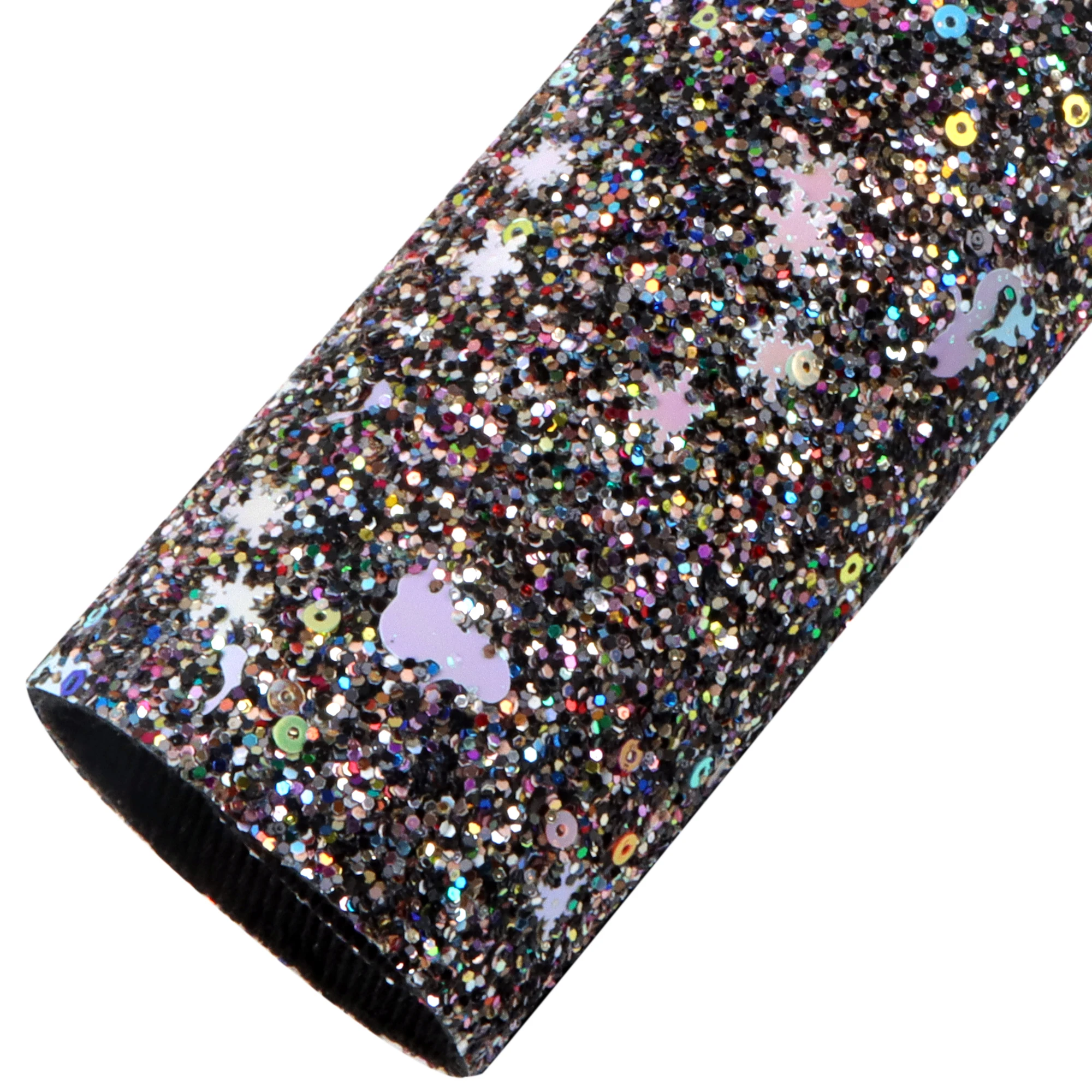 20*33cm Chunky Glitter Synthetic Leather Fabric Sequins Artificial Faux Sheets DIY Sewing Material Earrings 1Yc23197 |