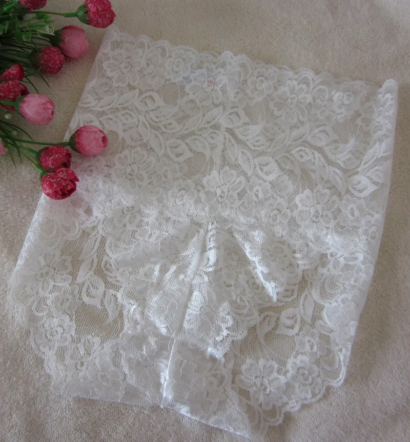 Прозрачные бесшовные трусы с высокой талией женские больших размеров