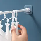 2 шт., прозрачная настенная занавеска для душа