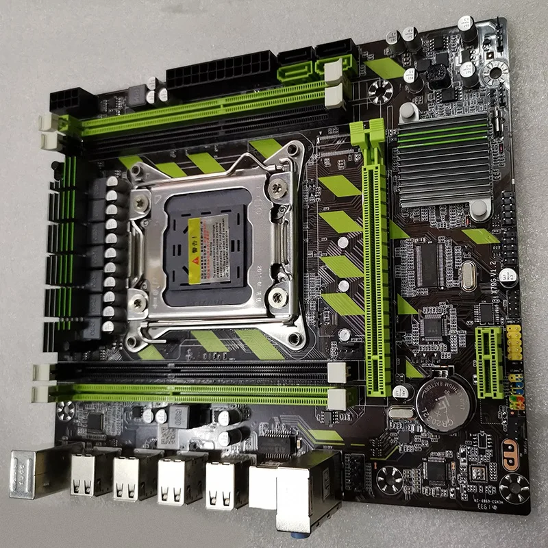 Материнская плата Intel X79G LGA 2011 M ATX 32 GB 2 DDR3 REG ECC MSATA для Xeon I3 I5 I7 LGA2011 |