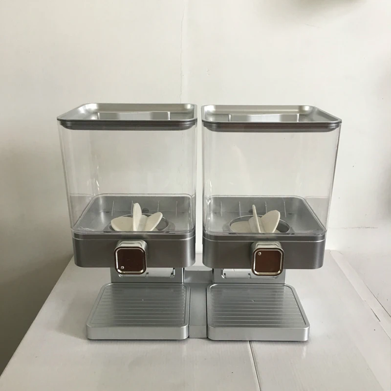 Oatmeal Square Single Cup Machine Barrel Storage Tank Grain Dispenser | Дом и сад