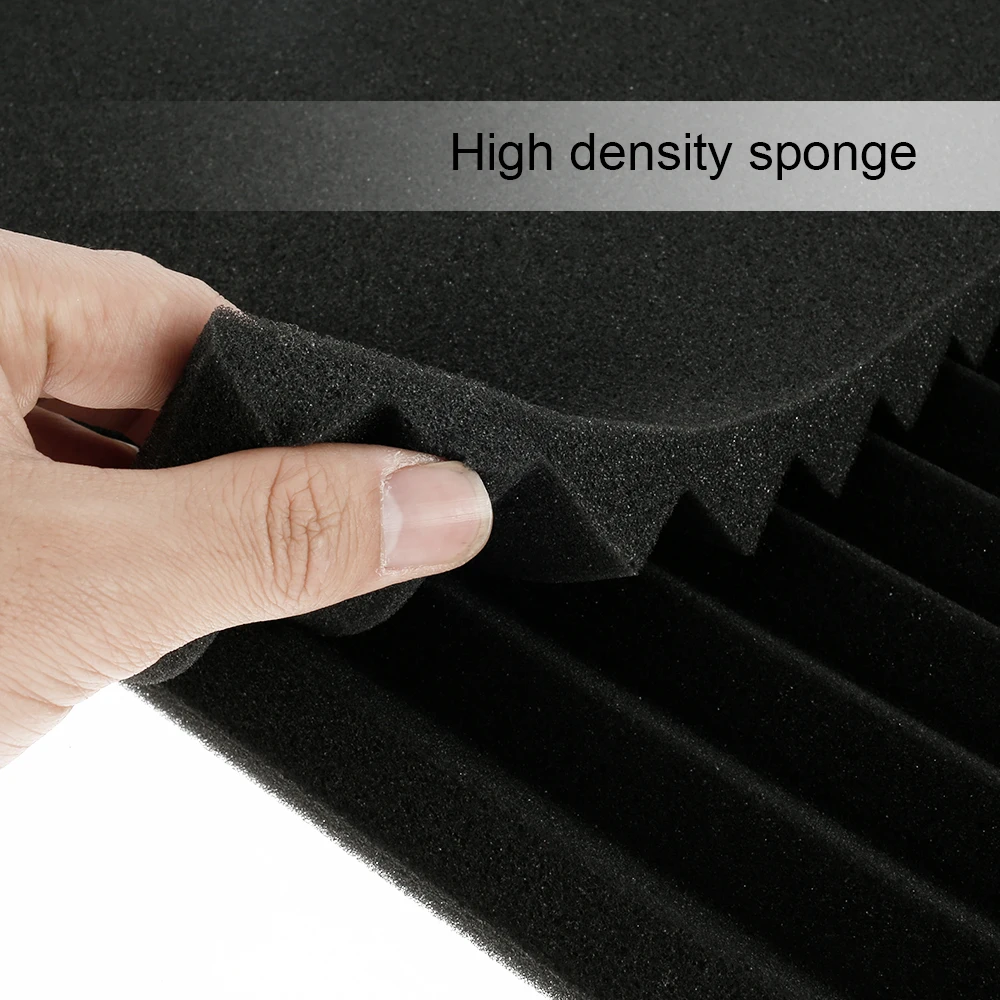 12 шт. звукоизоляционная губка для студийной акустической пены 30 х30х2 5