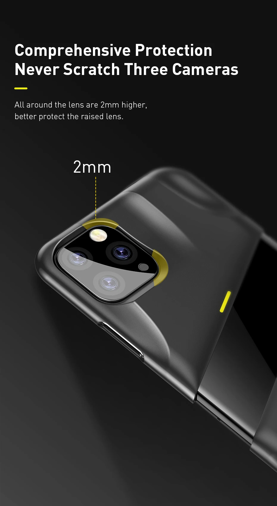 Baseus для iPhone 11 Чехол Жесткий PC противоударный чехол с поддержкой беспроводной зарядки для iPhone 11 Pro Max 5,8 дюймов 6,1 дюймов 6,8 дюймов