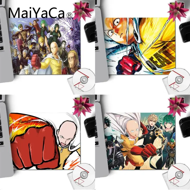 

MaiYaCa Cool New Anime One punch man Laptop Computer Mousepad mousepad Smooth Writing Pad Desktops Mate gaming mat desk pad