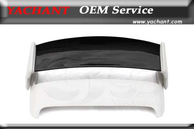 

Portion Carbon Blade w/ FRP Rear Spoiler Wing Fit For 08-14 Impreza GRB WRX/STI VS Ver.1 Style Rear Spoiler w/ Break Light
