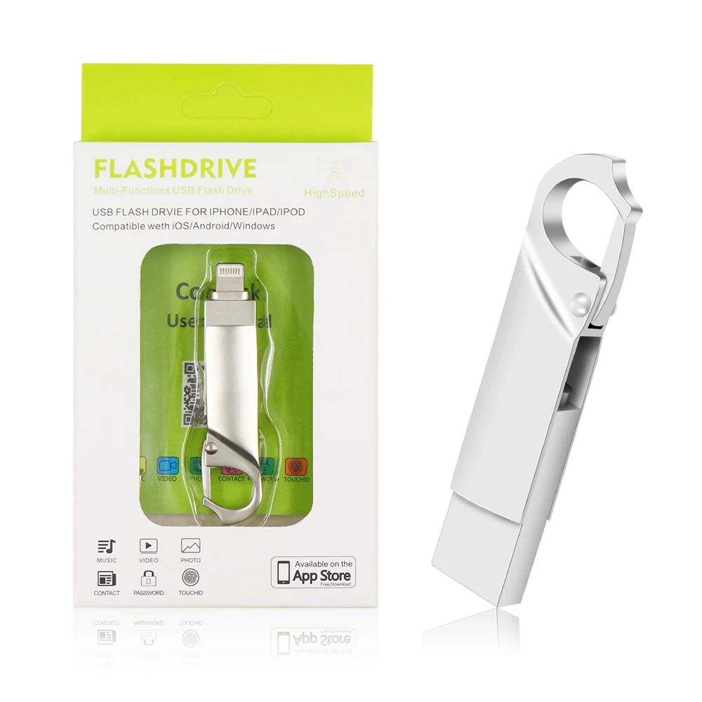 

Usb-флеш-накопитель 2 в 1 для iPhone 6/6s/6plus/7/7plus/8/X