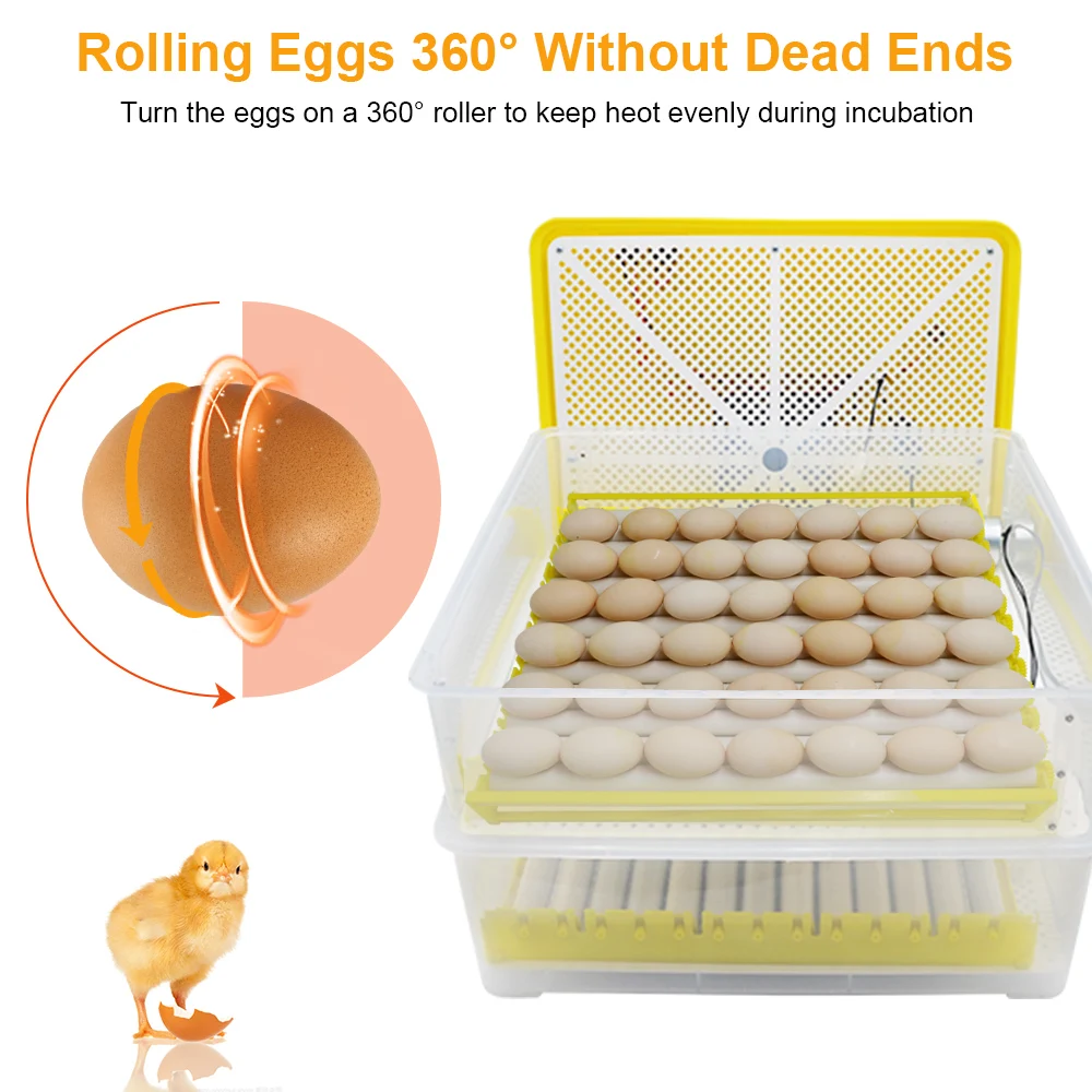 Полностью автоматический инкубатор для яиц 112-312 мини-роликовое инкубационное