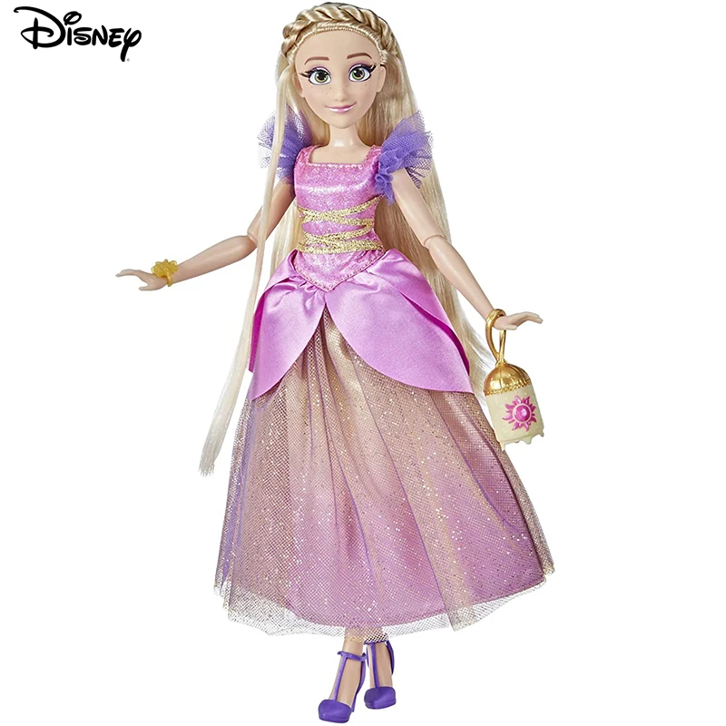 

Disney Princess Style Series Rapunzel Model Doll Contemporary Style Fashion Doll Clothes and Accessories Collectable Toy F1247