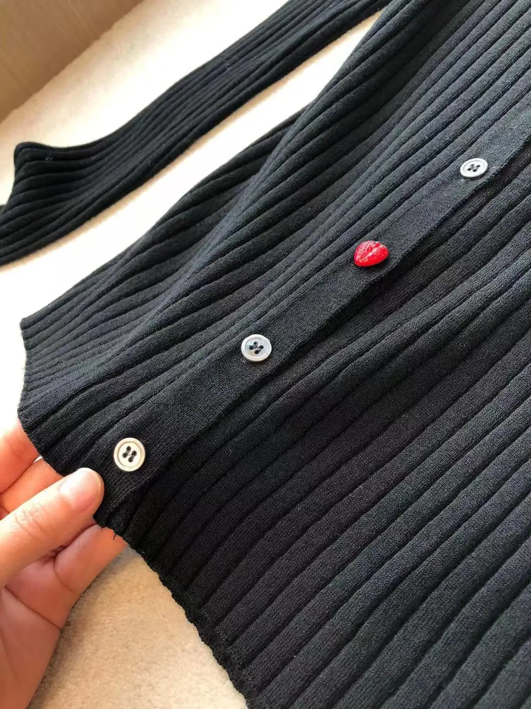 

Women Sweater 2020 Fall/winter New Sheep Wool Knitted Bottoming Shirt Single-breasted Lapel Knitted Top