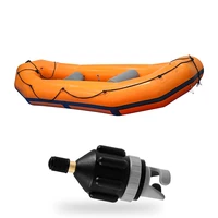 1pcs air valve adaptor wear resistant rowing boat alloy plastic air valve adaptor kayak inflatable pump adapter for boat board