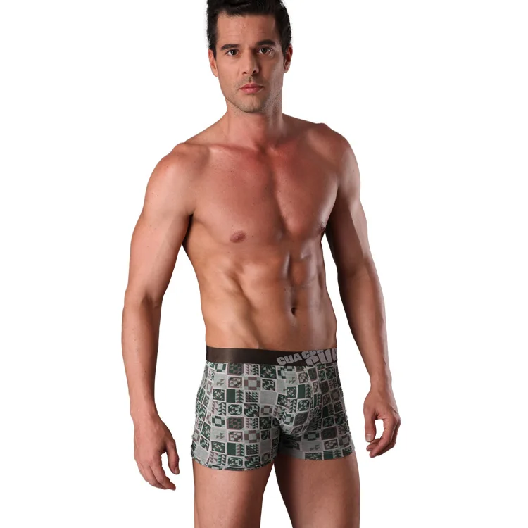 

New Men Underwear Bamboo Boxer Mens Panties Cuecas Masculina Man Boxers Underpant Boxershorts Size M-3XL