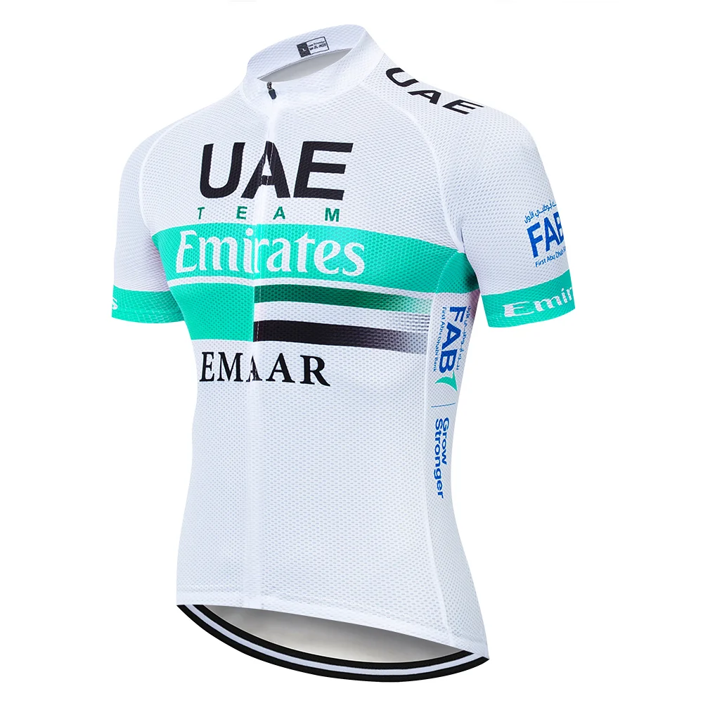 Cycling jersey Команда ОАЭ PRO Велоспорт Джерси 9D гель велосипед шорты Костюм MTB Ropa Ciclismo мужские летние велосипедный майон culotte одежда - Цвет: Cycling jersey