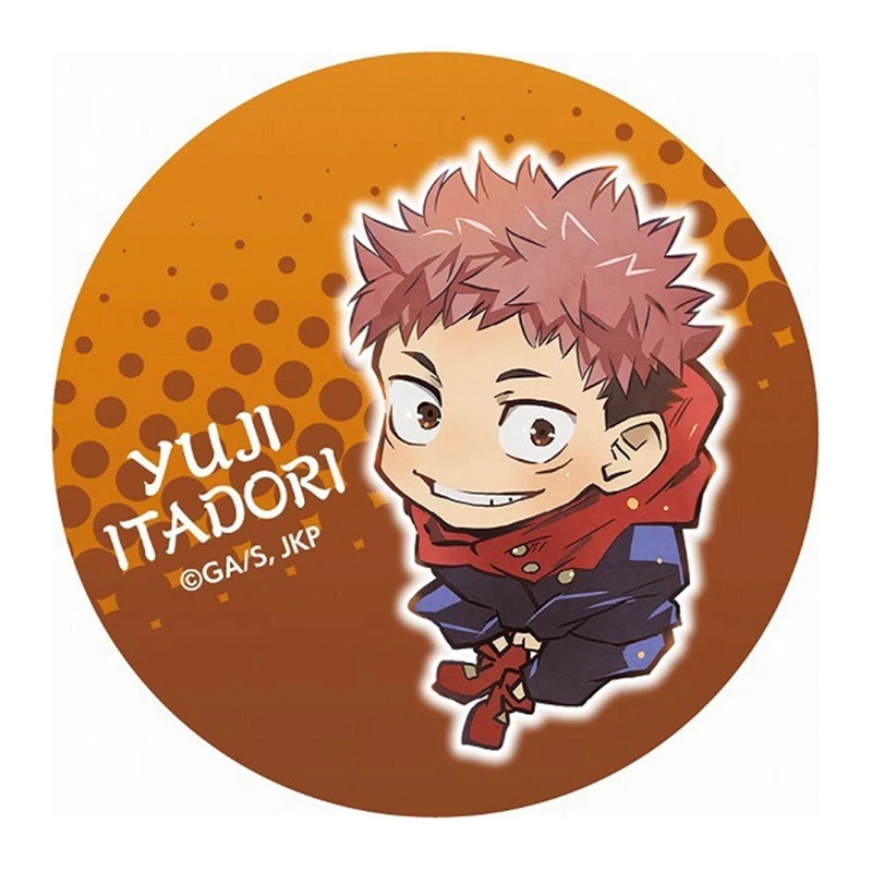 

Jujutsu Kaisen Cosplay Backpack Badges Yuji Itadori Brooch Pins Satoru Collection Breastpin For Bags Clothes