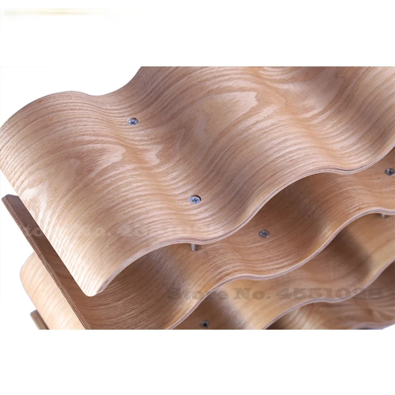 Креативная Штабелируемая Винная стойка художественная столешница дисплей для