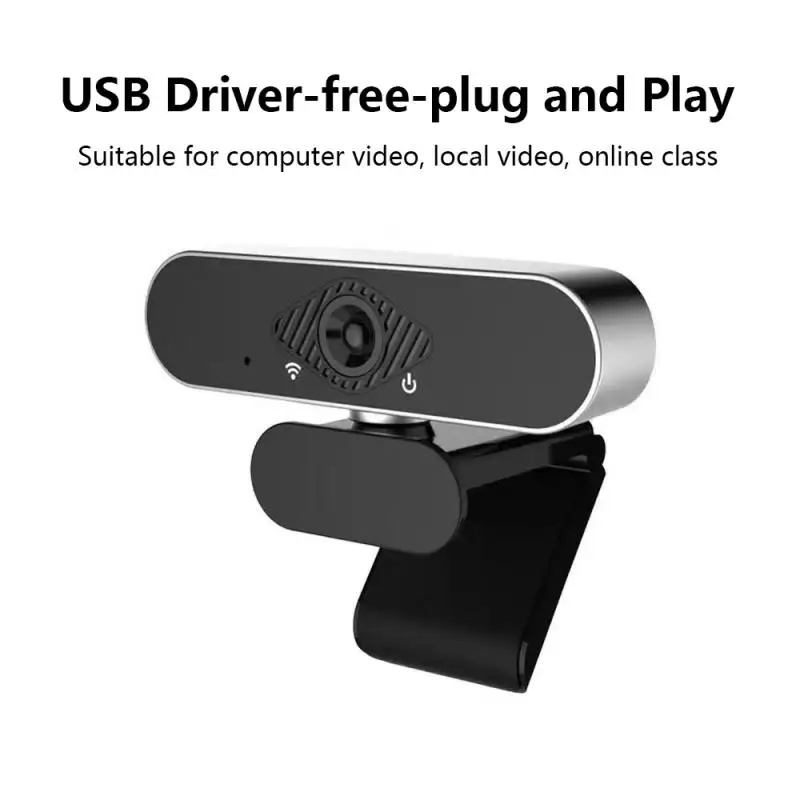 

HD Webcam 1080P Built-in Microphone Is Suitable For PC Laptop Desktop USB Network Camera Auto Zoom Indoor Live Dedicated