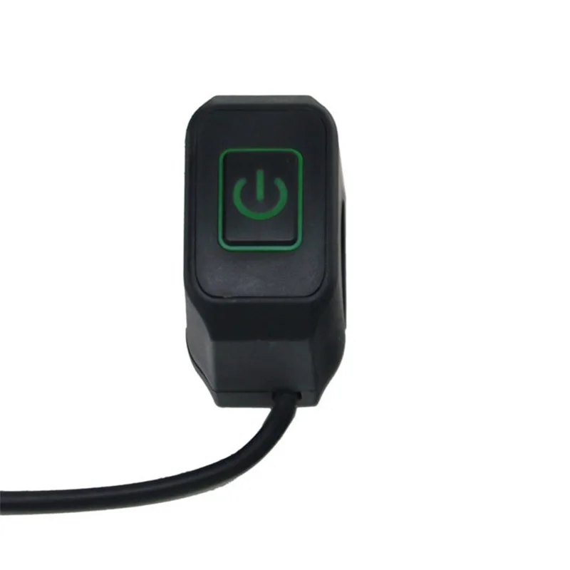 Водонепроницаемая кнопка переключения Руля Мотоцикла со светодиодный