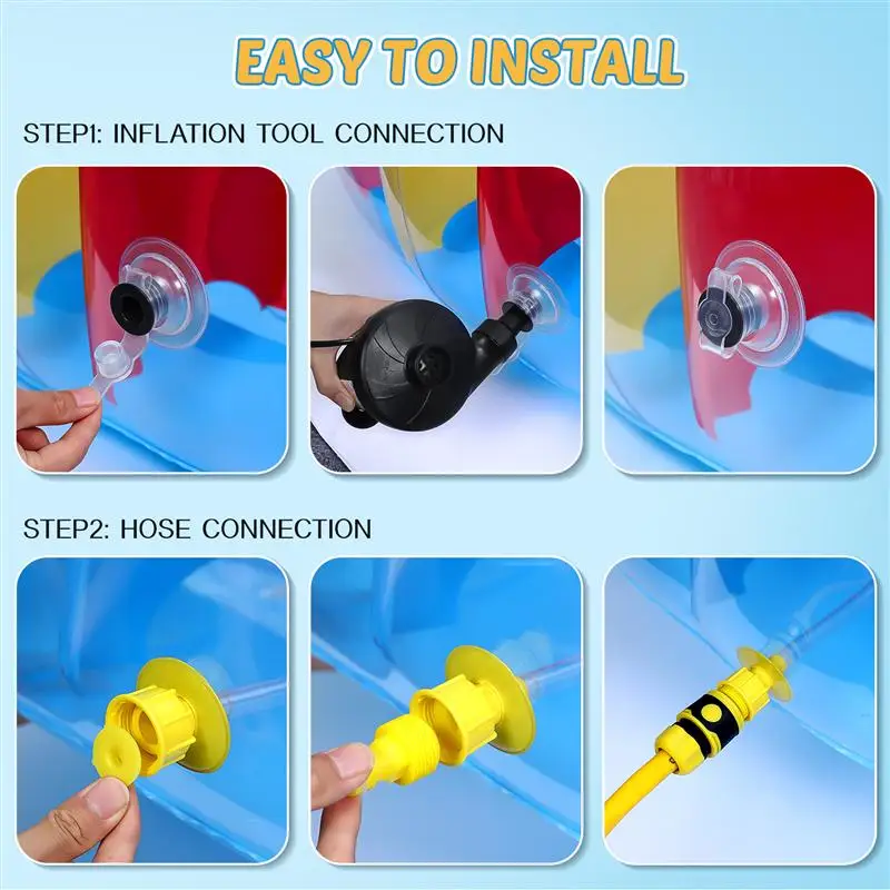 UNOMOR 180cm Swimming Summer Playing Game Inflatable Pool Water Sprinkler | Инструменты
