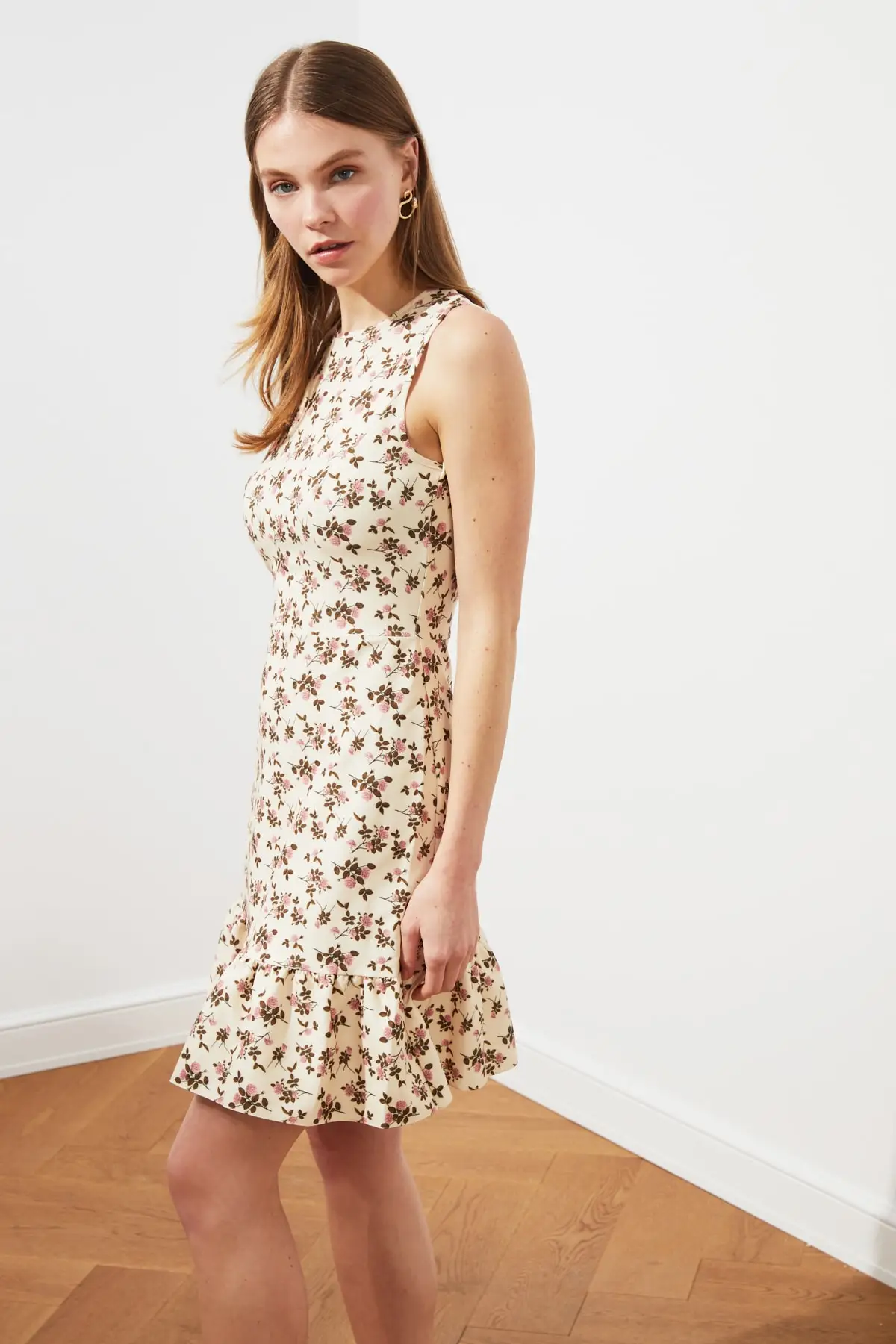 Платье с цветочным принтом TWOSS20EL1234|Женские платья| |