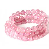 Natural Stone Pink Opal Bracelet Quartz Stretch Bracelet Fashion Healing Jewelry 6/8/10mm Bead Pulseras New Arrival