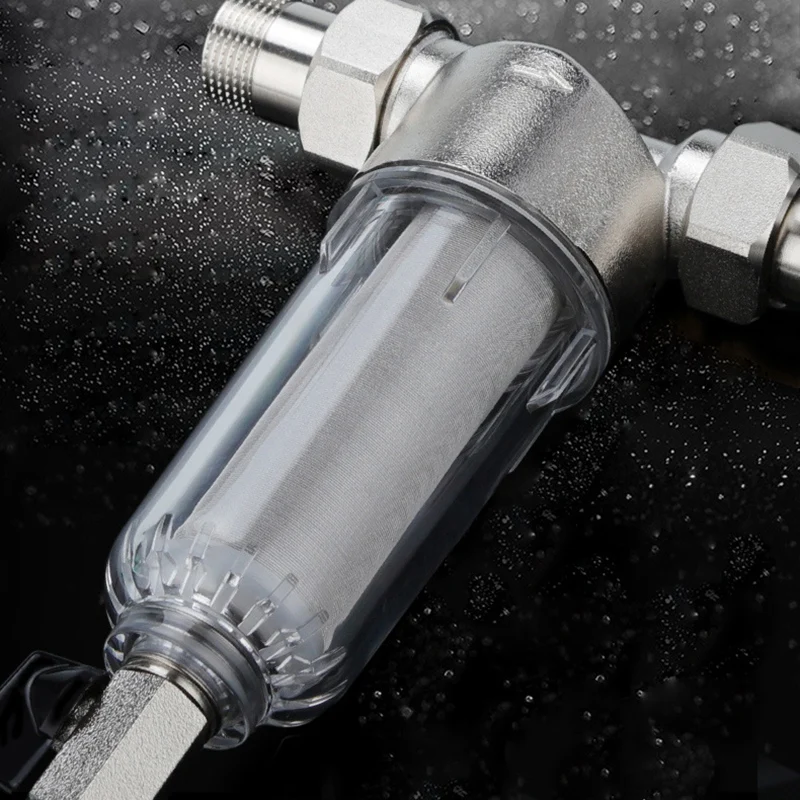 

Interface Water Filter Front Filter Backwash Filter Water Purifier Pre Filter Descaling Household Bathroom Water Descaling