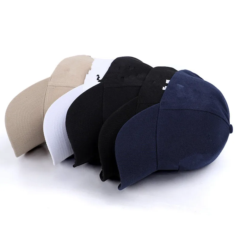 

2021 Black Dad Hat Baseball Cap for Men Women Embroidery Visors Hat Hip Hop Snapback Caps Summer Outdoor Golf Sport Hats