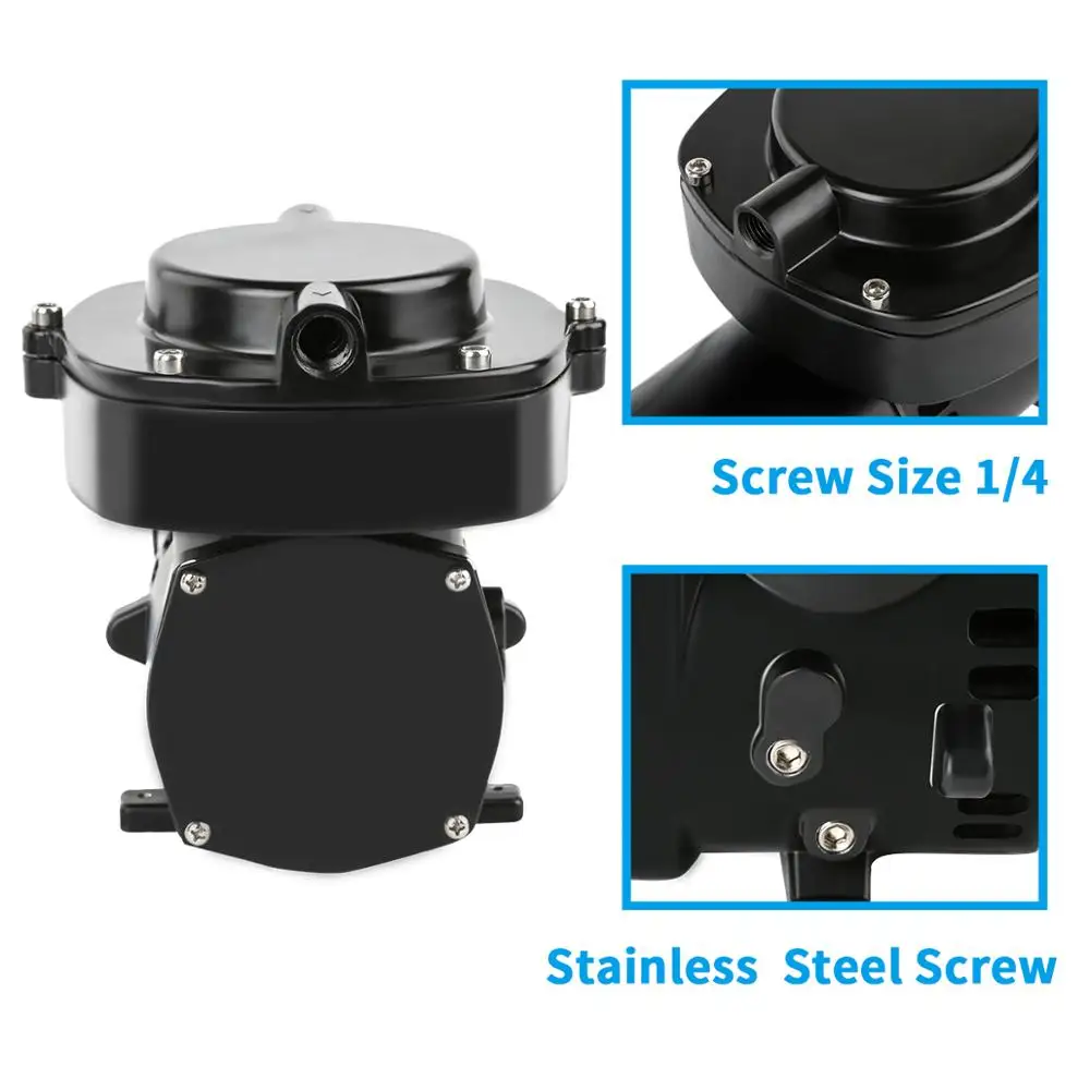 (GZ-70) бесщеточный-12 в вакуумный насос (DC) 68л/мин воздушный компрессор 100 Вт